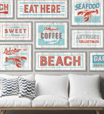 Vintage Lobster Sign