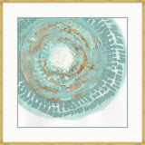 Golden Blue Medallion