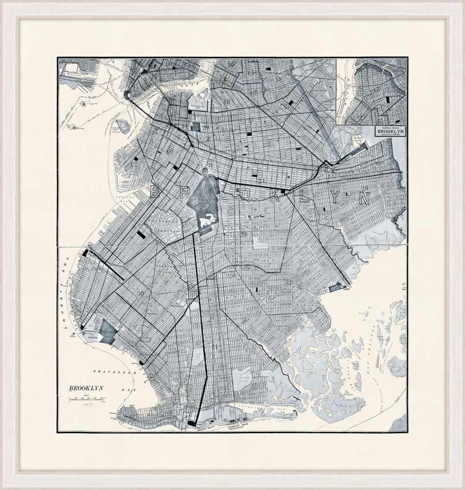 Map of Brooklyn, 1905
