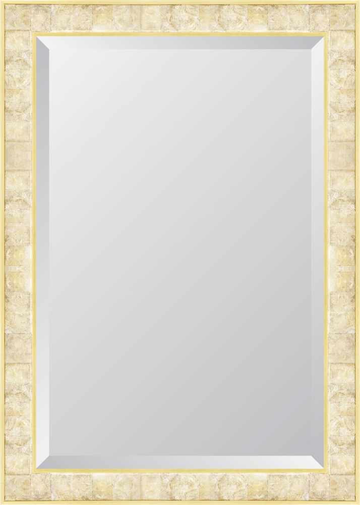 3" Perla and Gold 24x36 Mirror