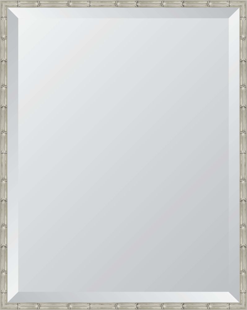 15/16" Silver Zen 22X28 Beveled Mirror