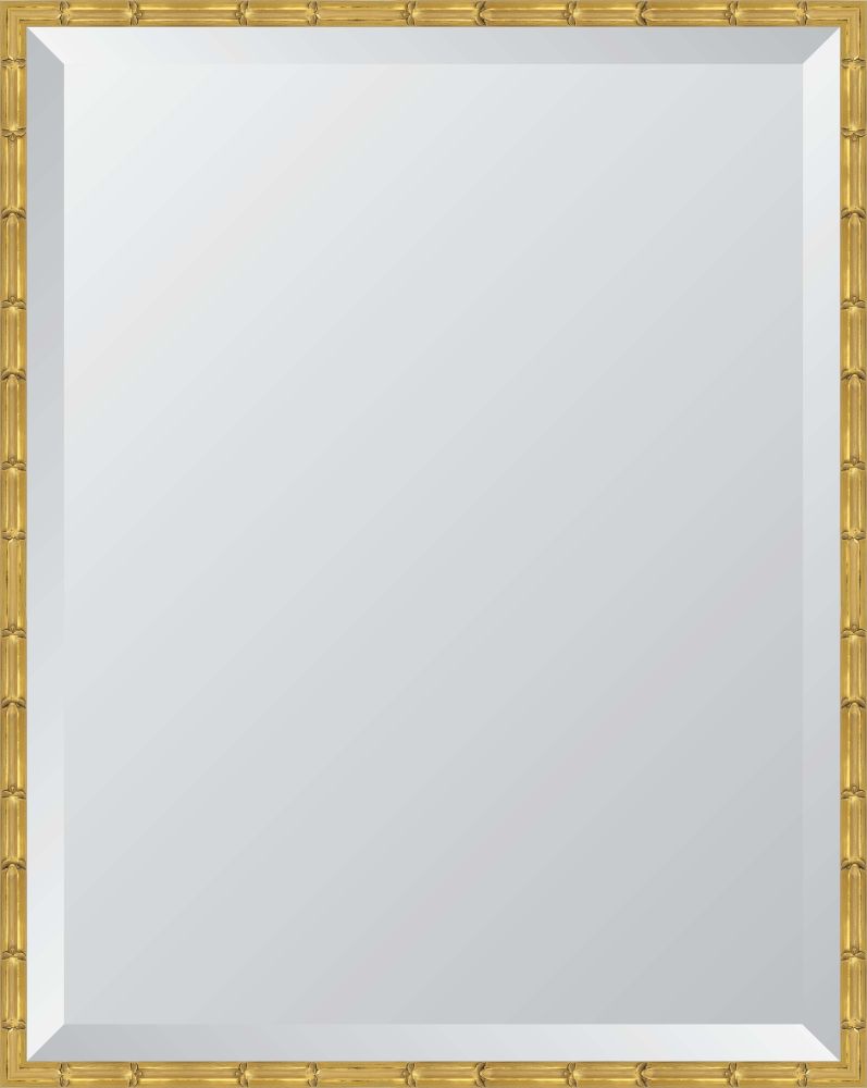 15/16" Gold Zen 22X28 Beveled Mirror