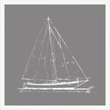 Gray Boats I