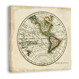 World Map I canvas