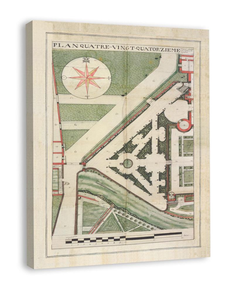 French Gardens III (canvas)