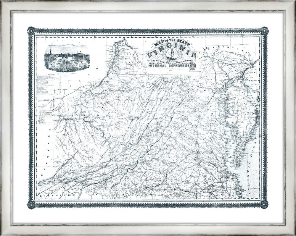 Virginia in Blue