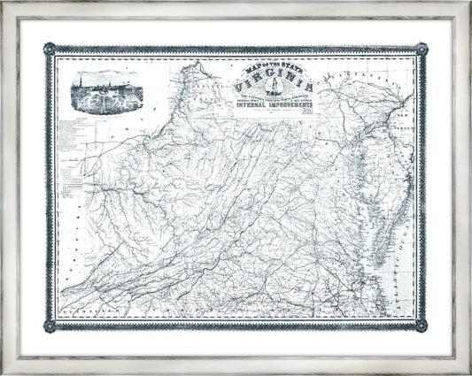 Virginia in Blue
